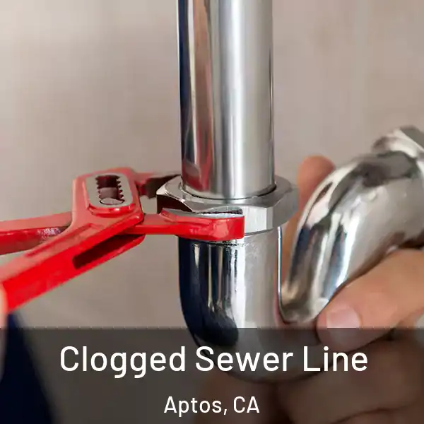  Clogged Sewer Line Aptos, CA