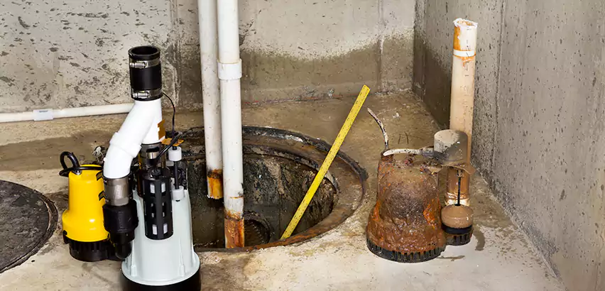 Installing Sump Pump in Finished Basement in Aptos, CA
