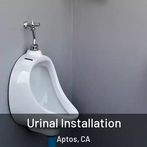  Urinal Installation Aptos, CA