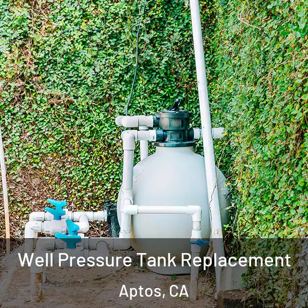  Well Pressure Tank Replacement Aptos, CA